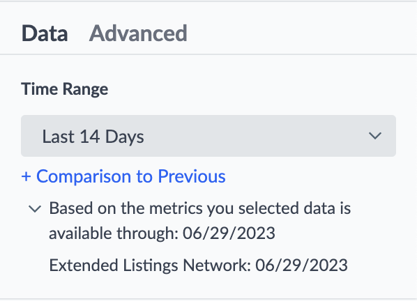 Completed date shown in Report Builder