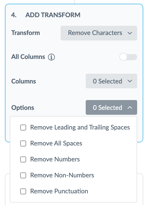 Remove Characters