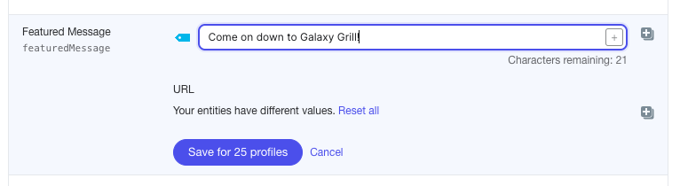 Save bulk edit changes