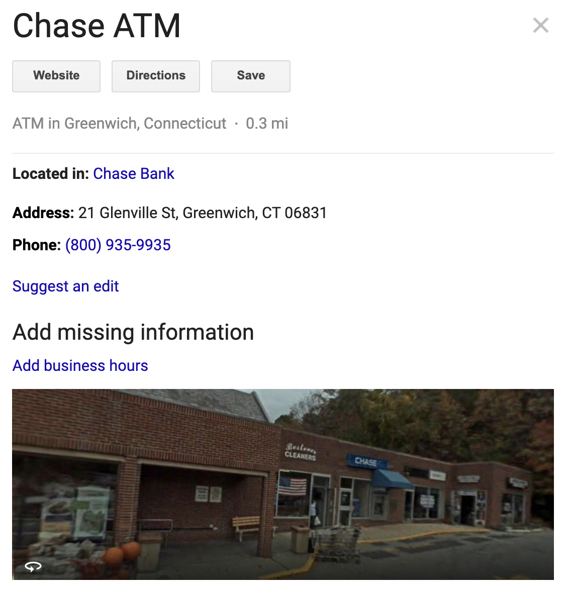 ATM listing