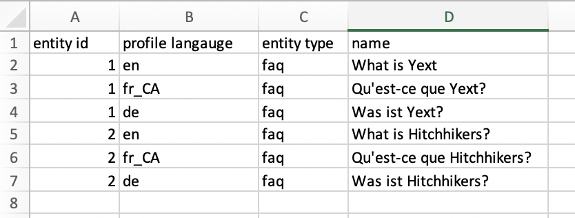 sample multi-language spreadsheet