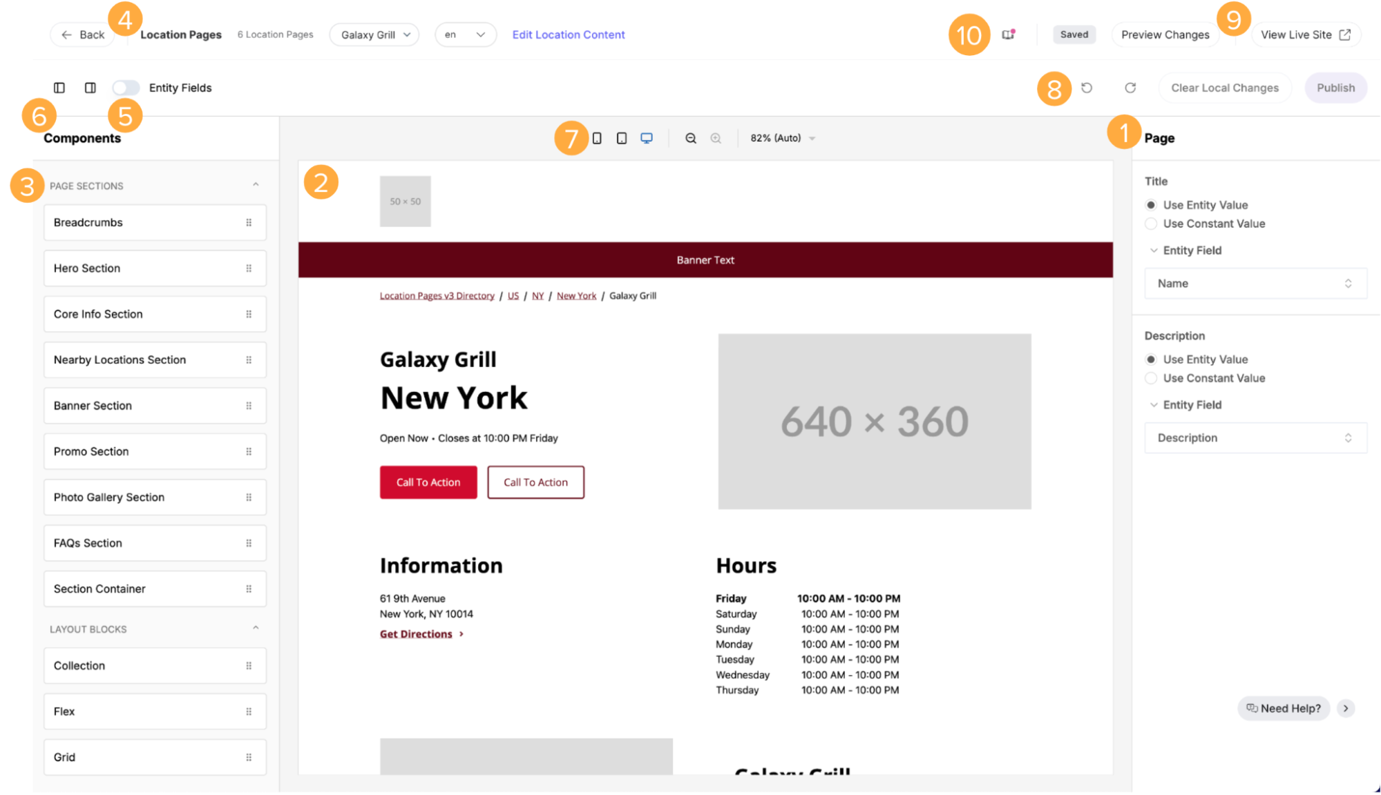 layout editor