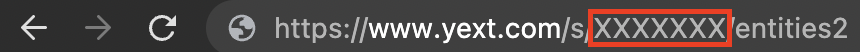 account ID url