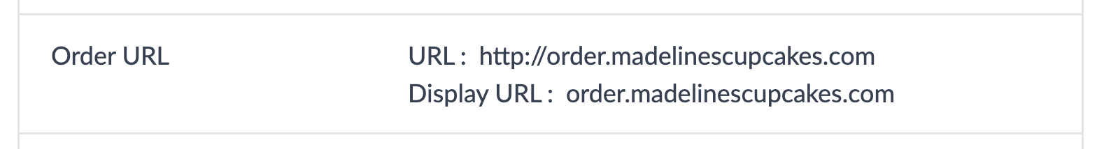 order url