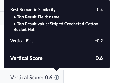 vertical score tooltip