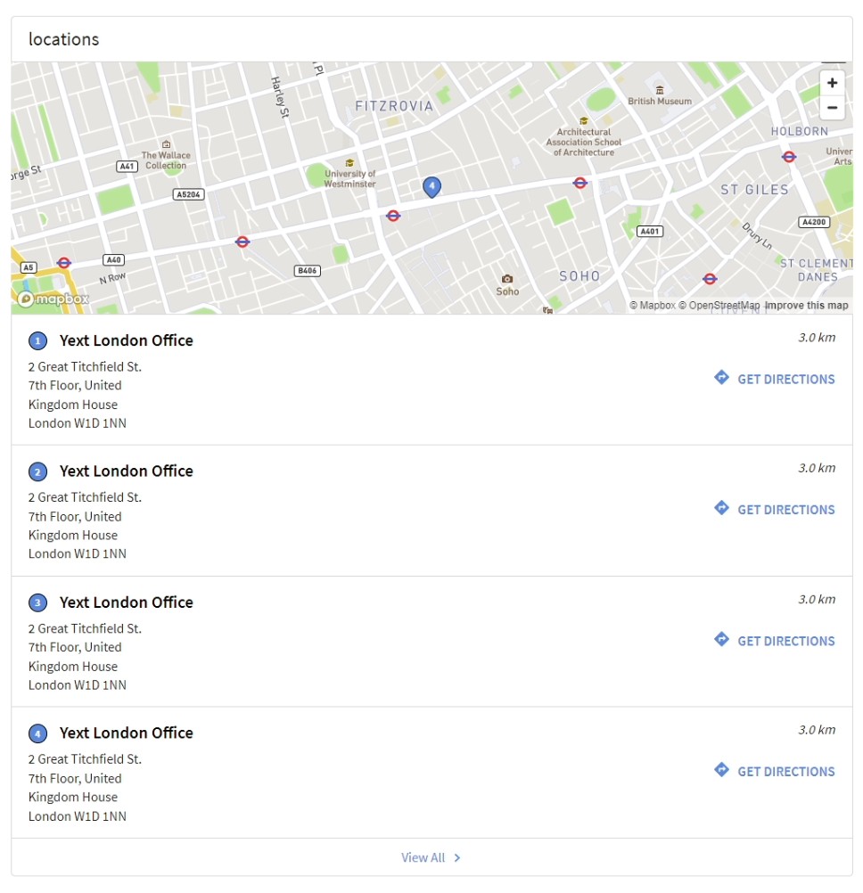 Universal Standard Map Page Layout