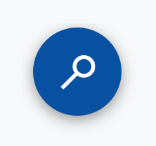 Blue overlay button with white icon